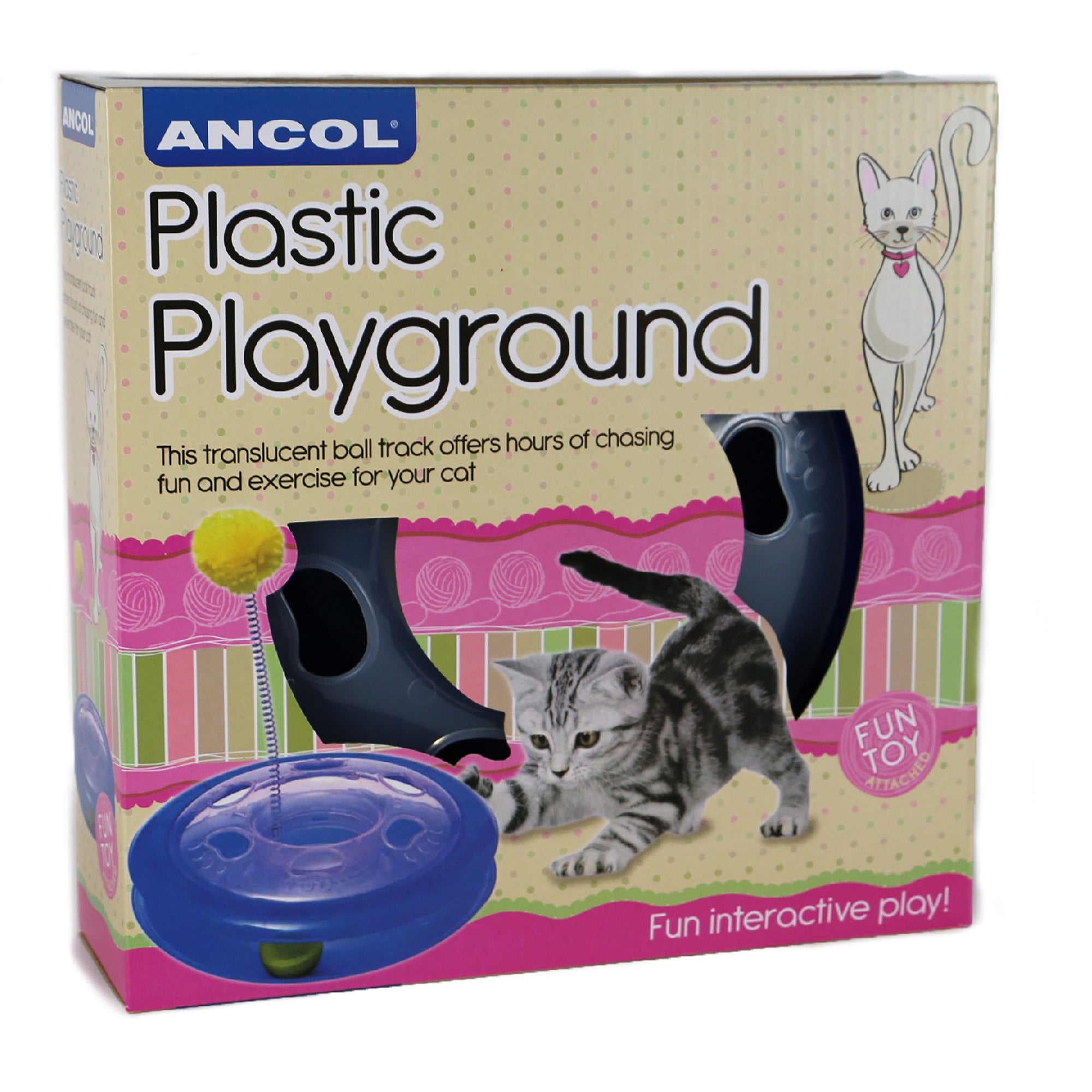 Acticat Plastic Playground Cat Toy (30cm)