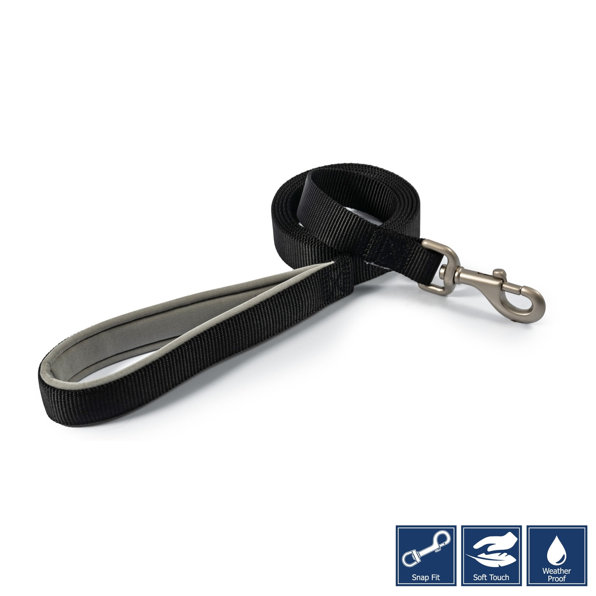 Ancol Viva Padded Snap Dog Lead 180 x 2.5cm