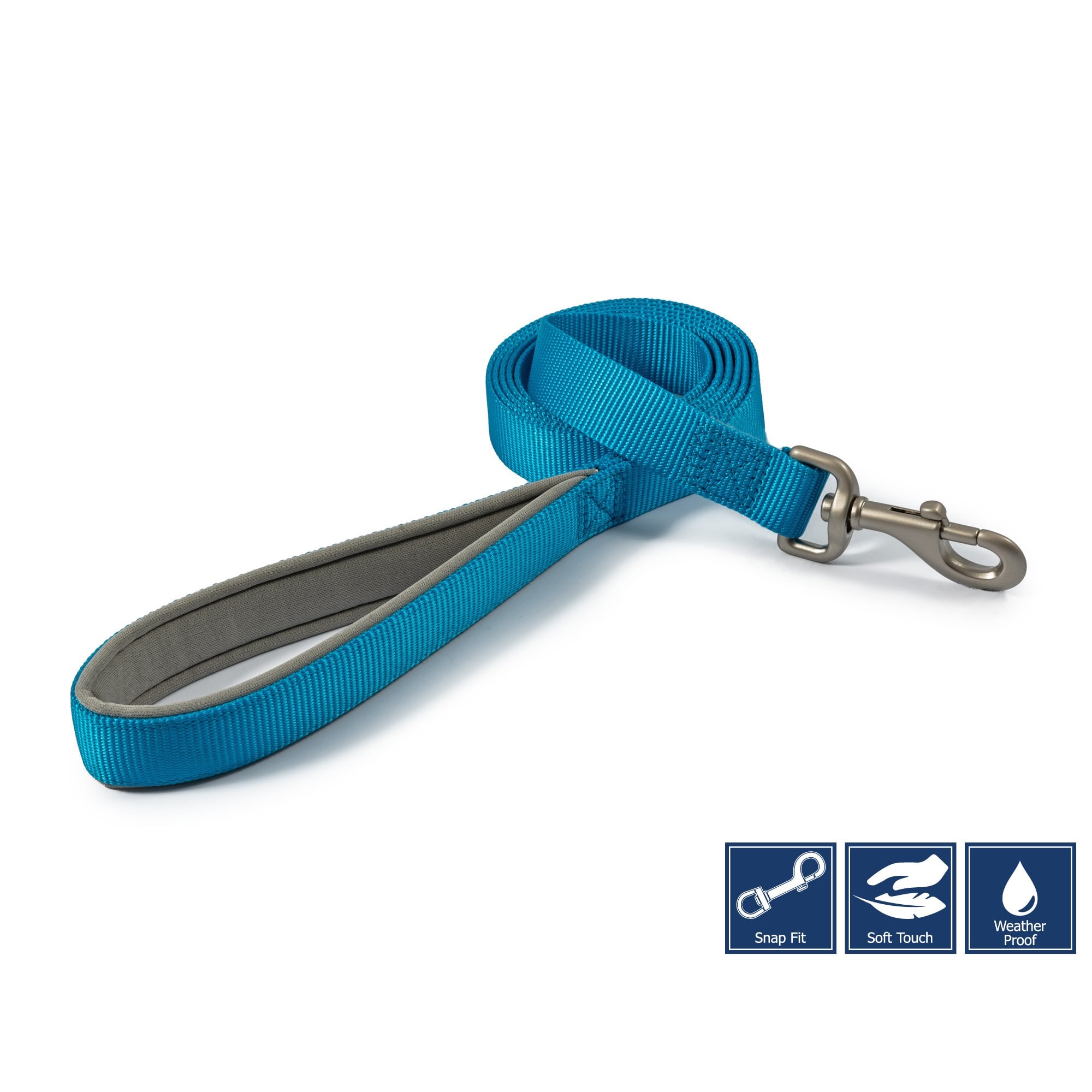 Ancol Viva Padded Snap Dog Lead 180 x 2.5cm