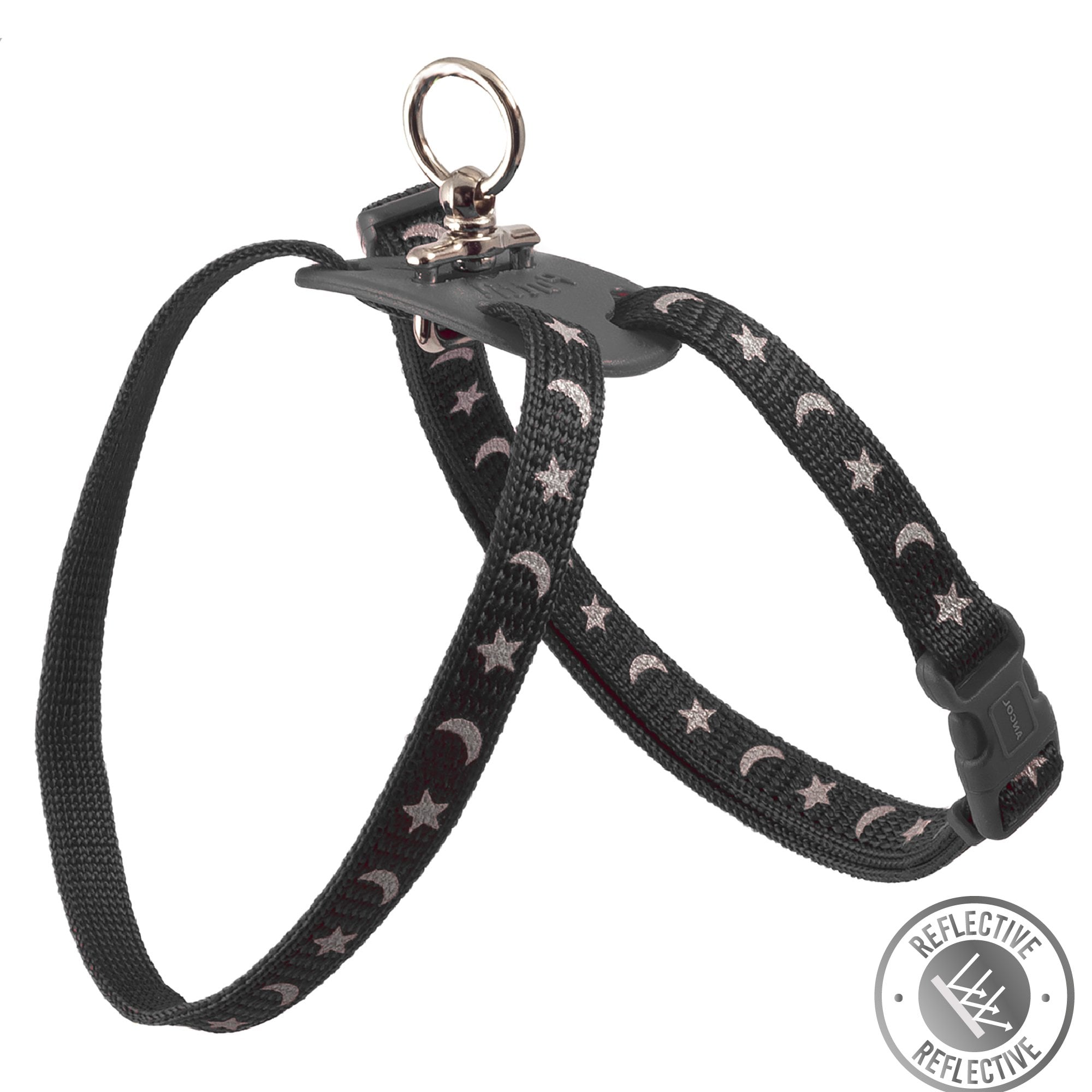 Ancol Figure 8 Moon & Stars Cat Harness & Lead (46cm)