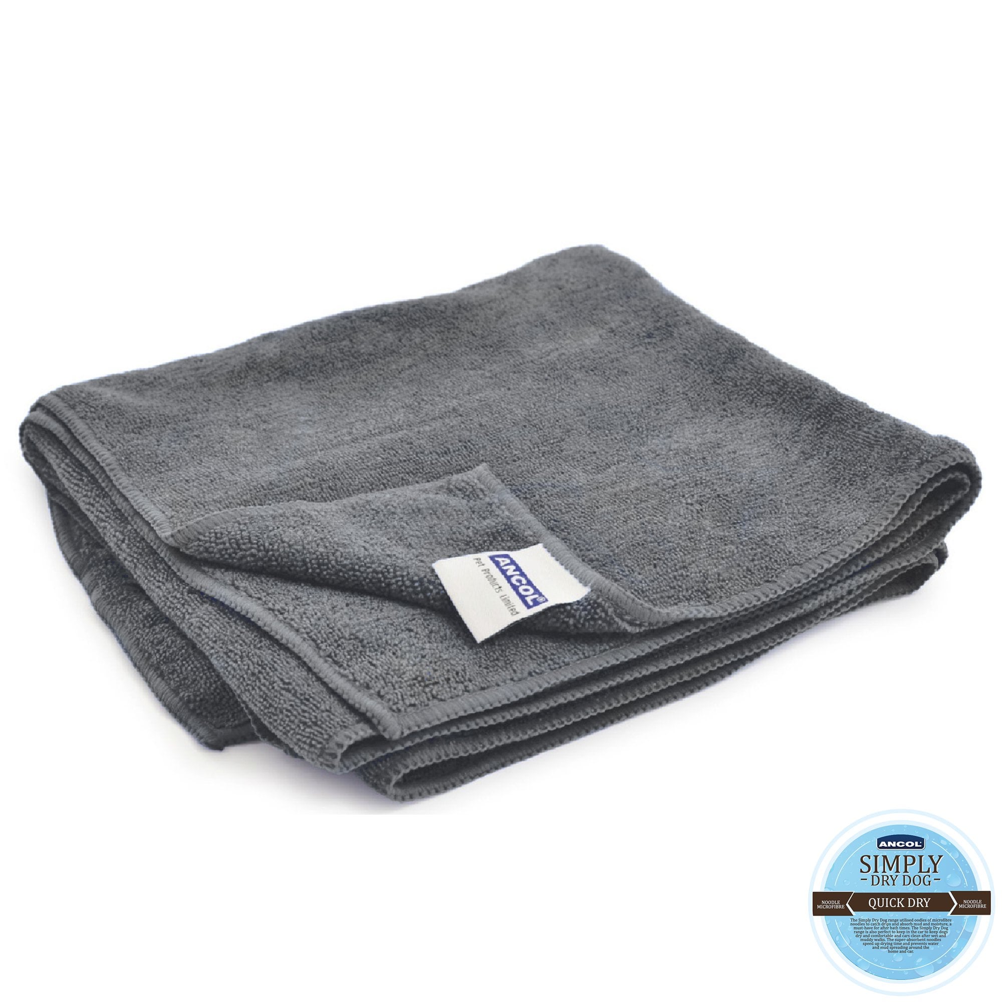 Ancol Simply Quick Microfibre Dry Dog Towel