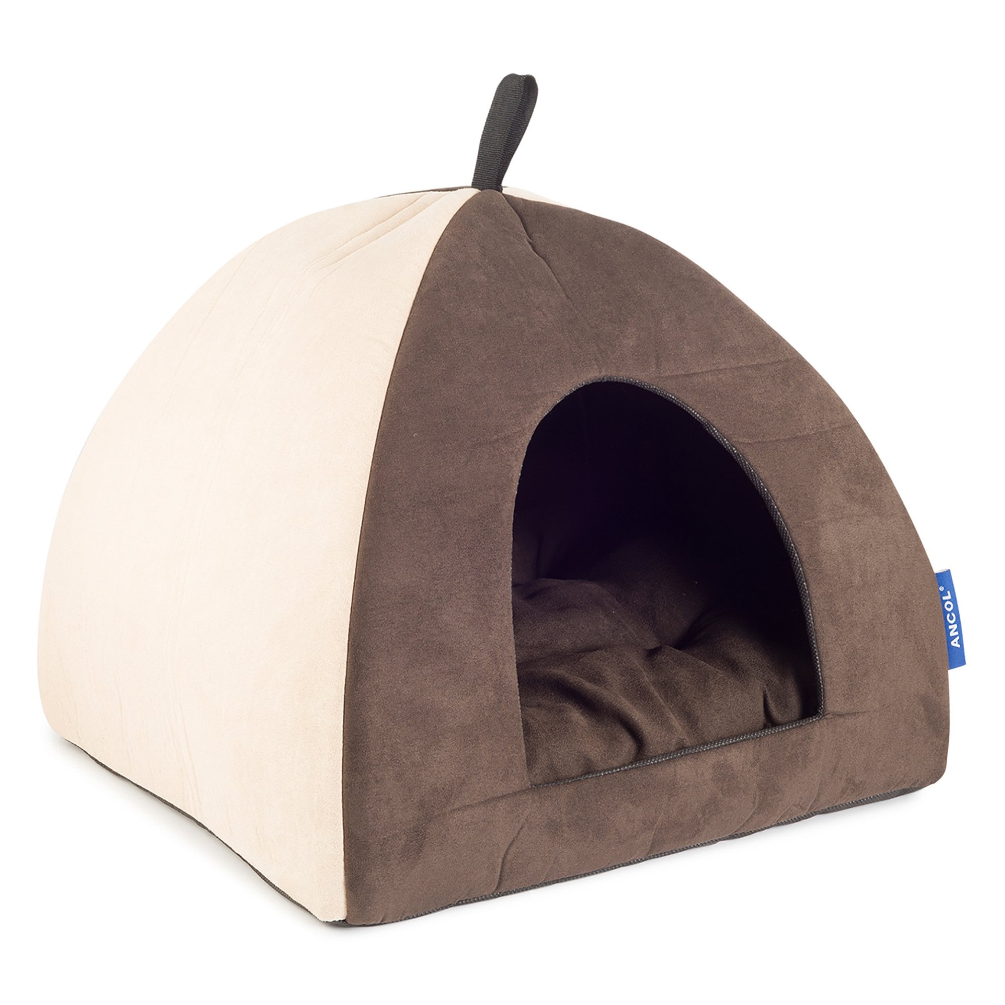 Ancol Sleepy Paws Timberwolf Pyramid Cat/Dog Bed (40cm-43cm)