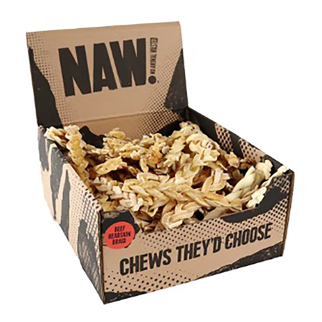 Braided Beef Head Skin Natural Dog Treat 2kg