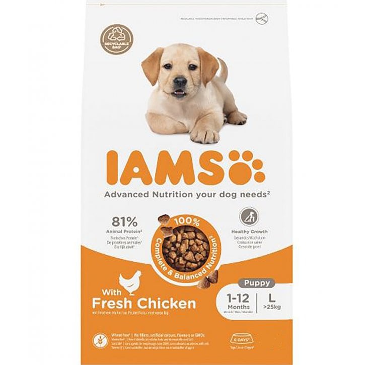 Vitality Puppy Large Breed Dog Food with Fresh Chicken 2kg