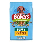 Bakers Puppy Chicken with Vegetables Dry Dog Food 12.5kg