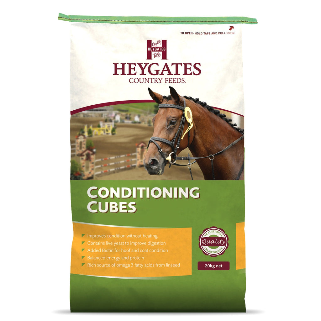 Heygates Country Feeds Conditioning Cubes Horse & Pony Feed 20kg