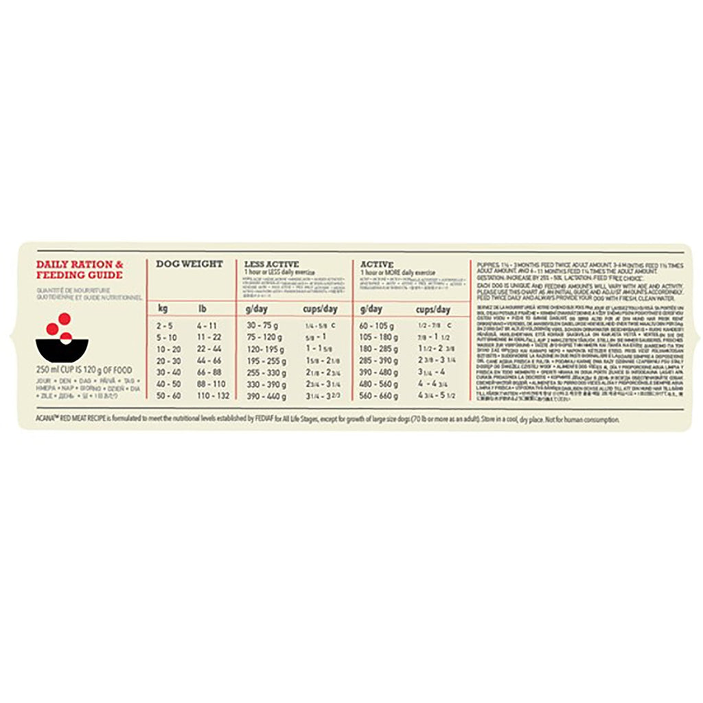 ACANA Classic Red Meat Adult Dry Dog Food 9.7kg