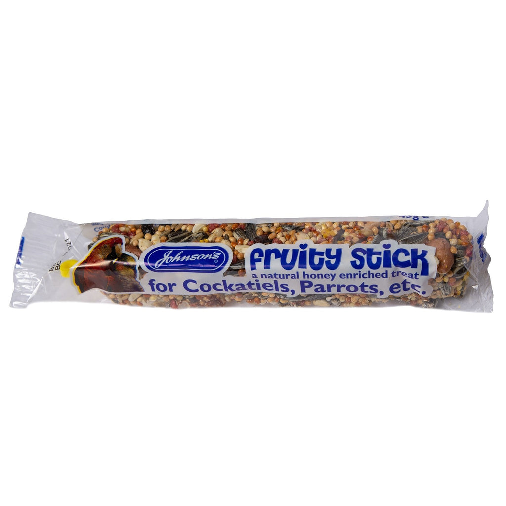 Johnson's Veterinary Cockatiels & Parrot Fruity Sticks 45g
