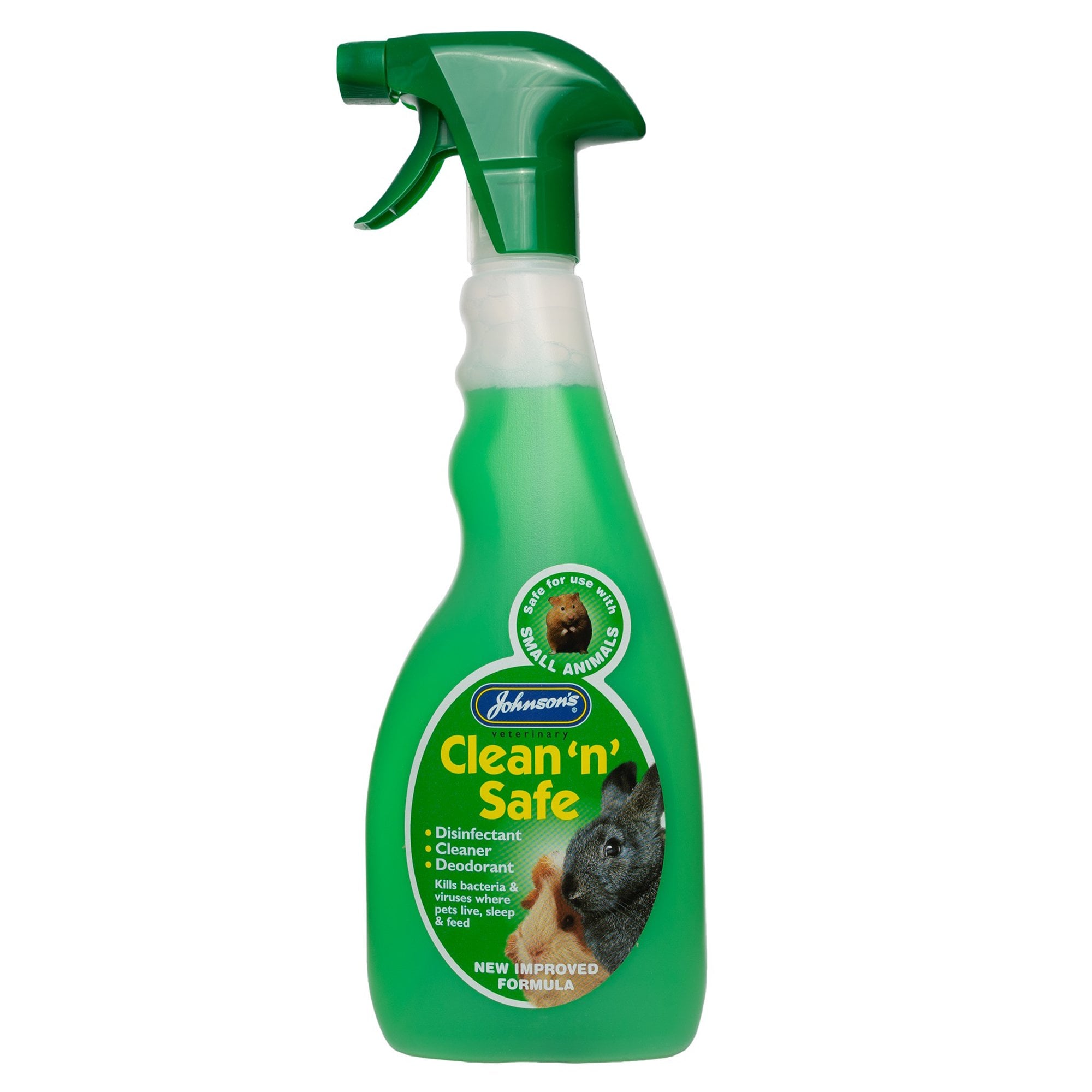 Clean 'n' Safe Disinfectant Spray for Small Animals 500ml
