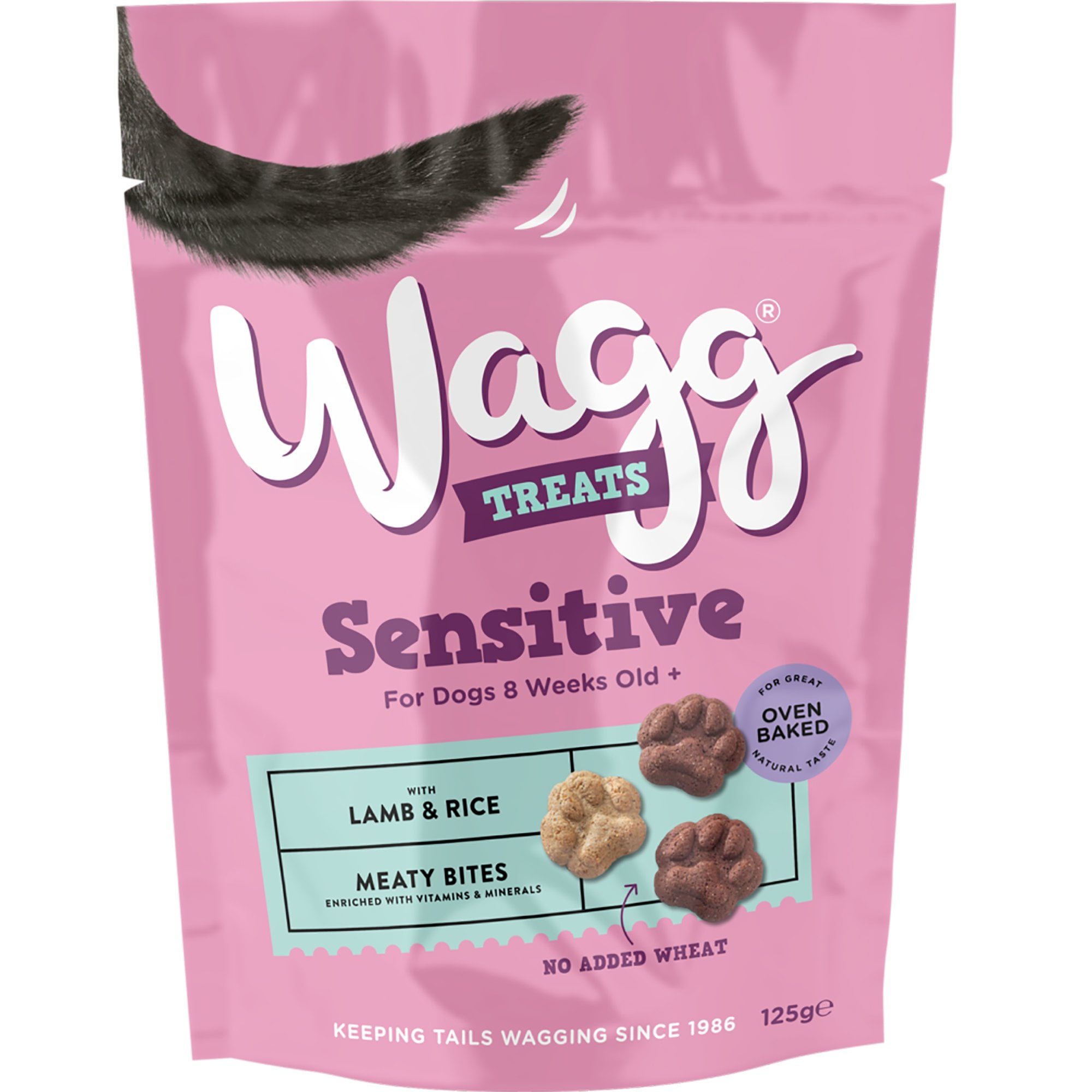 Sensitive With Lamb & Rice Dog Treats 125g
