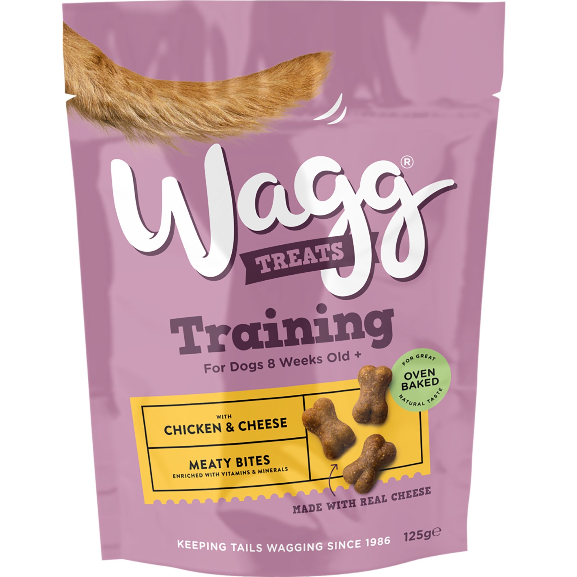Training With Chicken & Cheese Dog Treats 125g