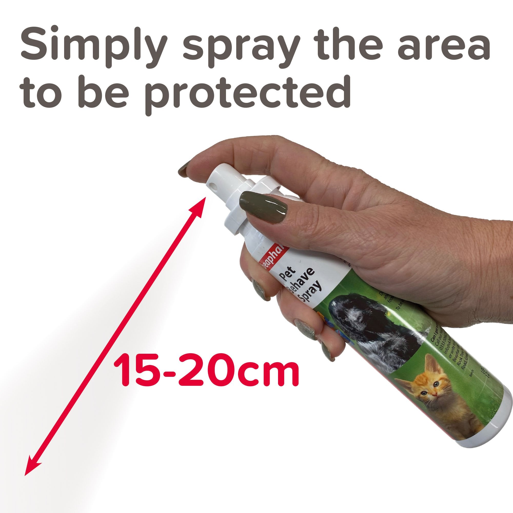 Pet Behave Spray For Cats & Dogs 125ml
