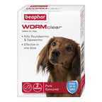 WORMclear Worming Tablets For Dogs (Up To 20kg) - 2 Pack