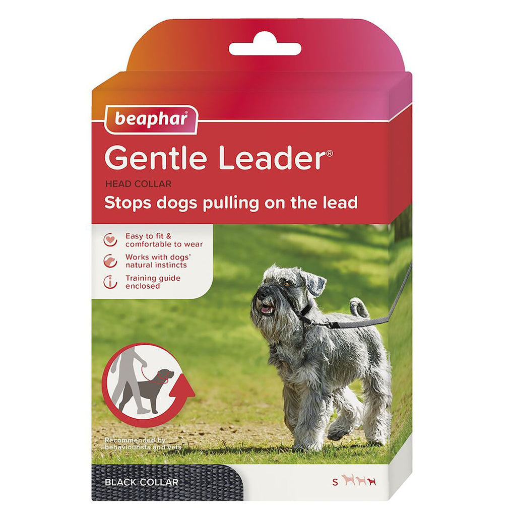 Beaphar Gentle Leader Head Collar Black For Small Dogs
