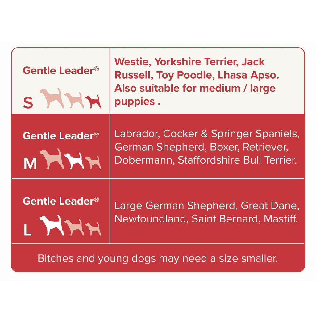 Beaphar Gentle Leader Head Collar Black For Small Dogs