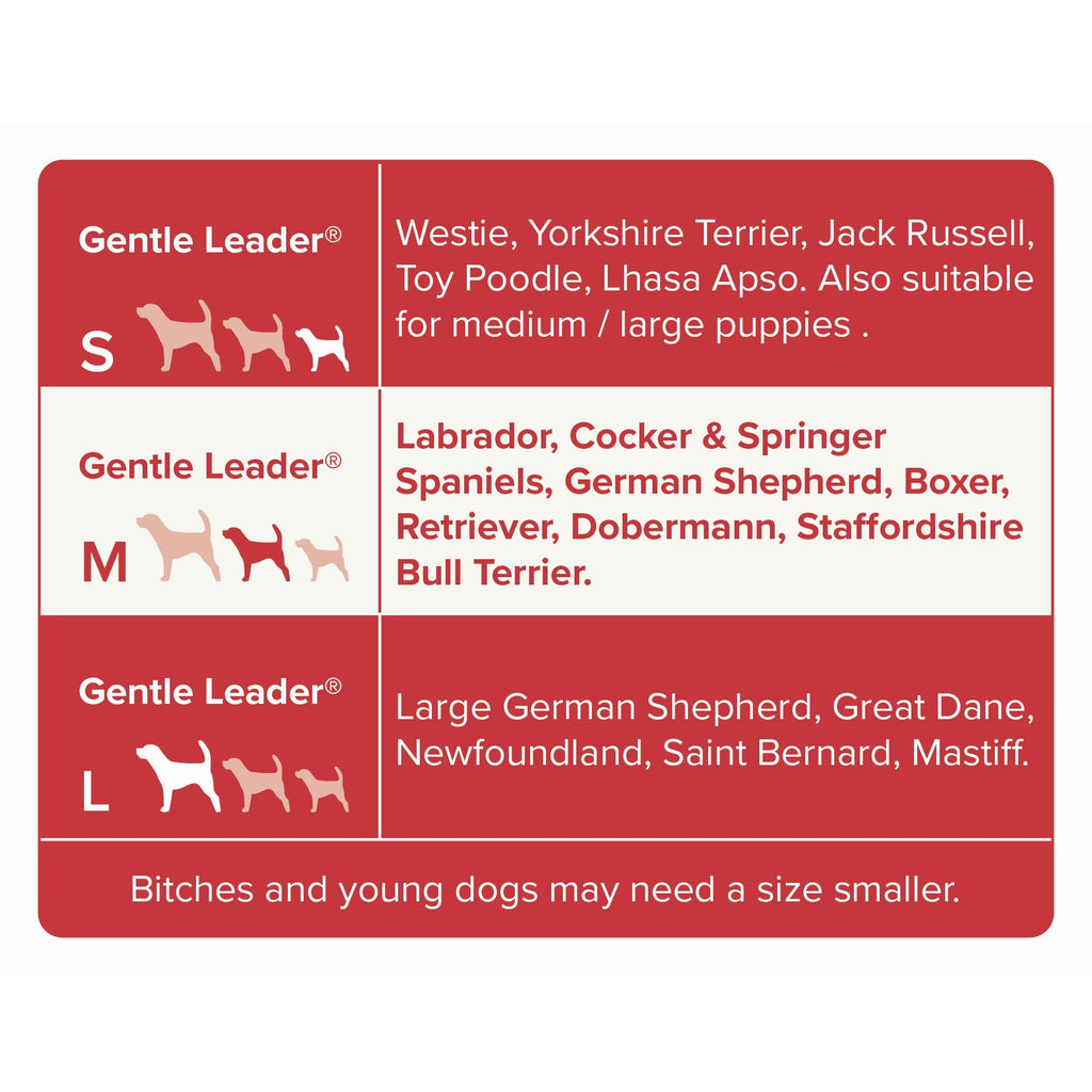 Beaphar Gentle Leader Head Collar Black For Medium Dogs