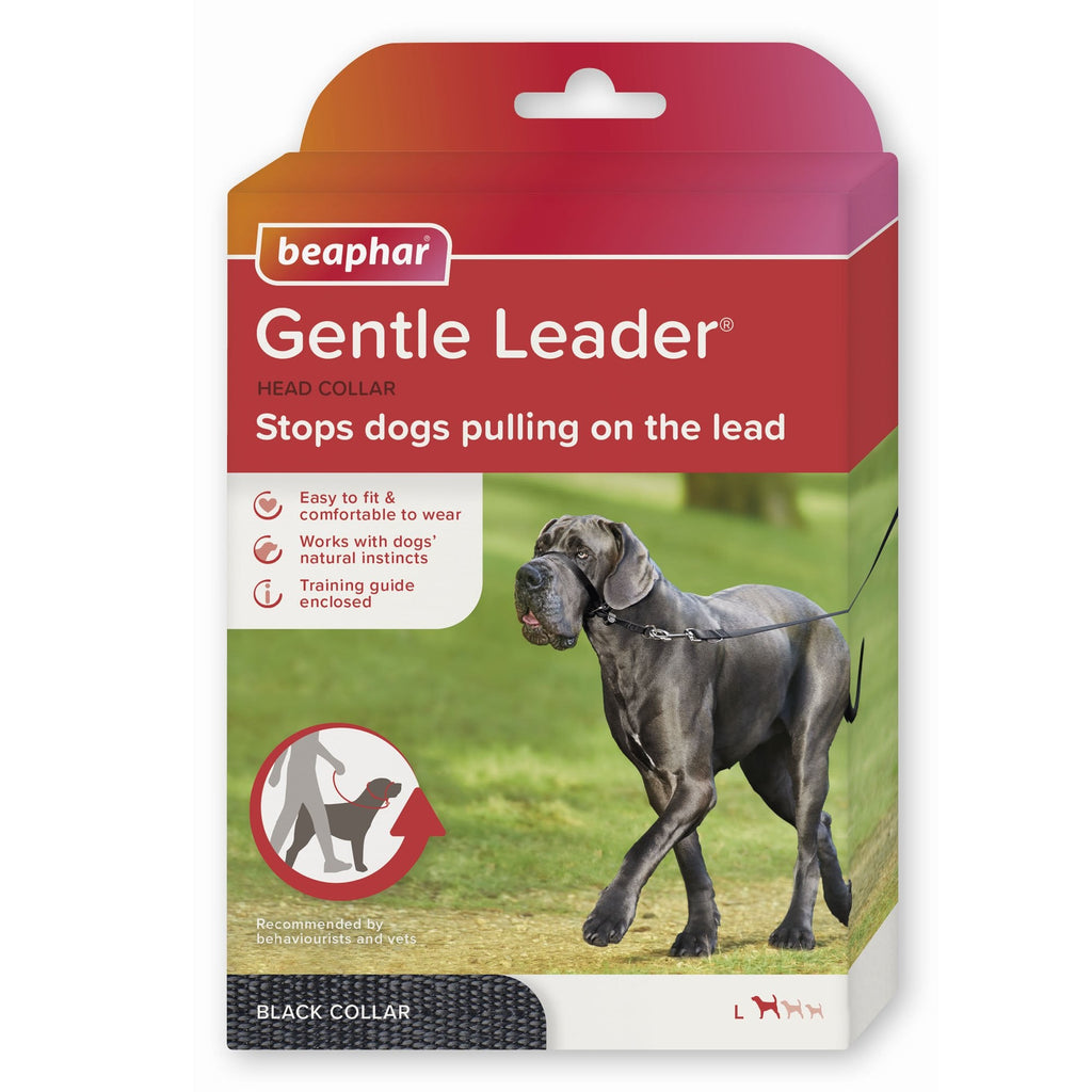 Gentle Leader Head Collar Black For Large Dogs