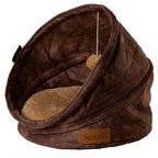 Scruffs Kensington Small Cat Bed Chocolate