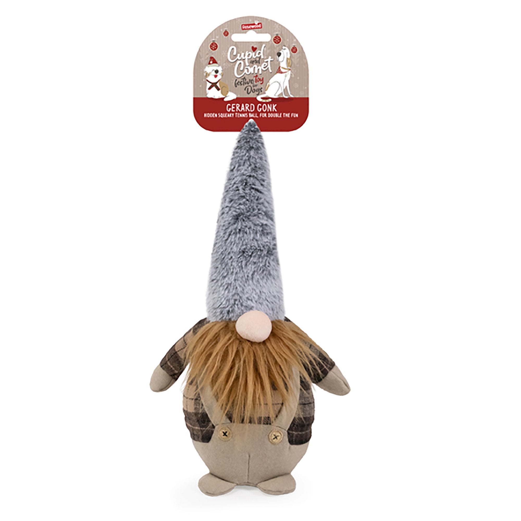 Rosewood Cupid & Comet Gerard Gonk Dog Toy