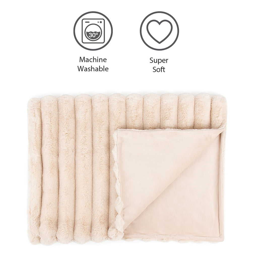 Scruffs Aspen Pet Blanket Cream