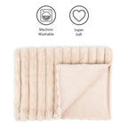 Scruffs Aspen Pet Blanket Cream