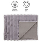 Scruffs Aspen Pet Blanket Grey