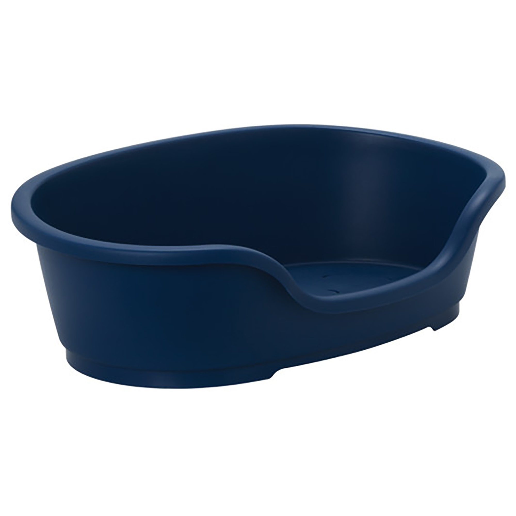 Plastic Dog Bed Blueberry - Medium