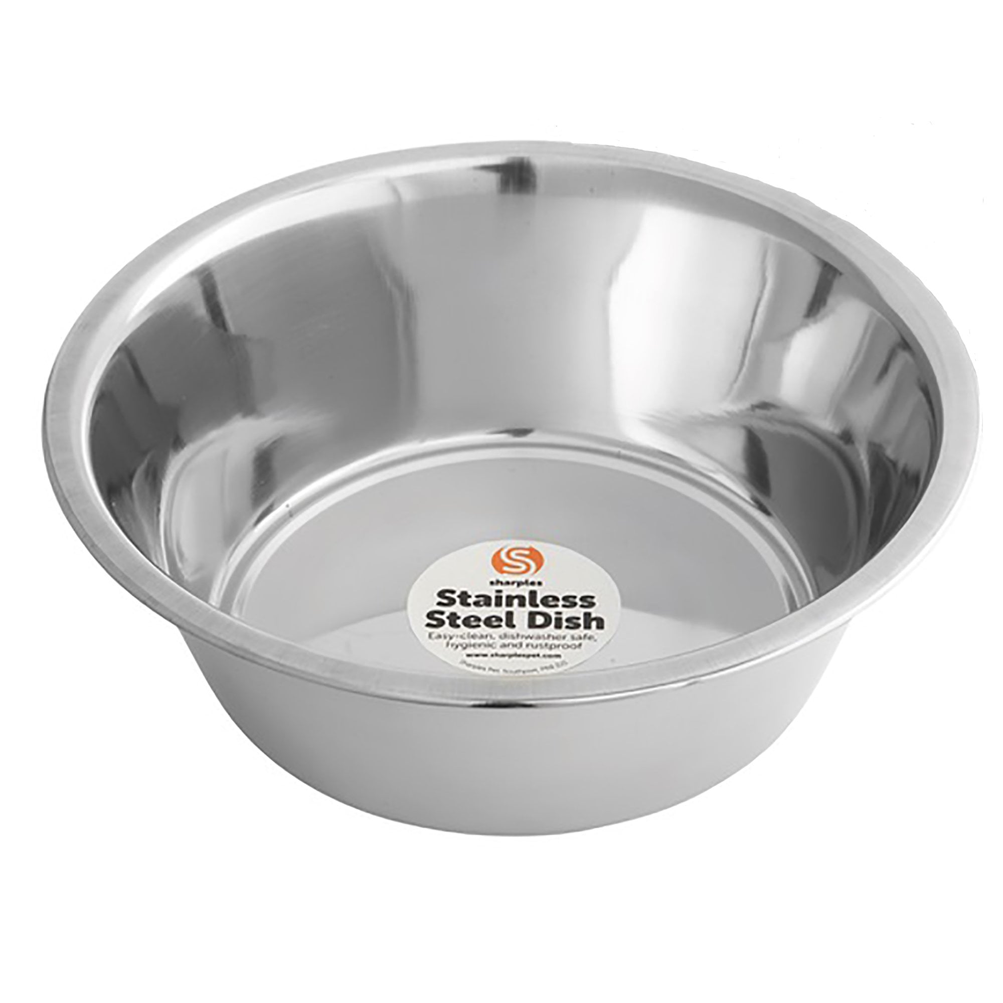 Sharples Fed 'N' Watered Stainless Steel Dog Bowl - 11cm