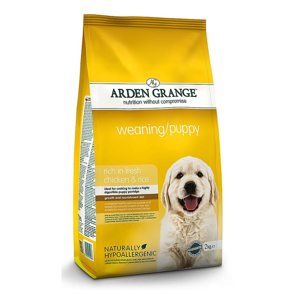 Arden Grange Weaning/Puppy Rich In Fresh Chicken & Rice Dog Food 2kg