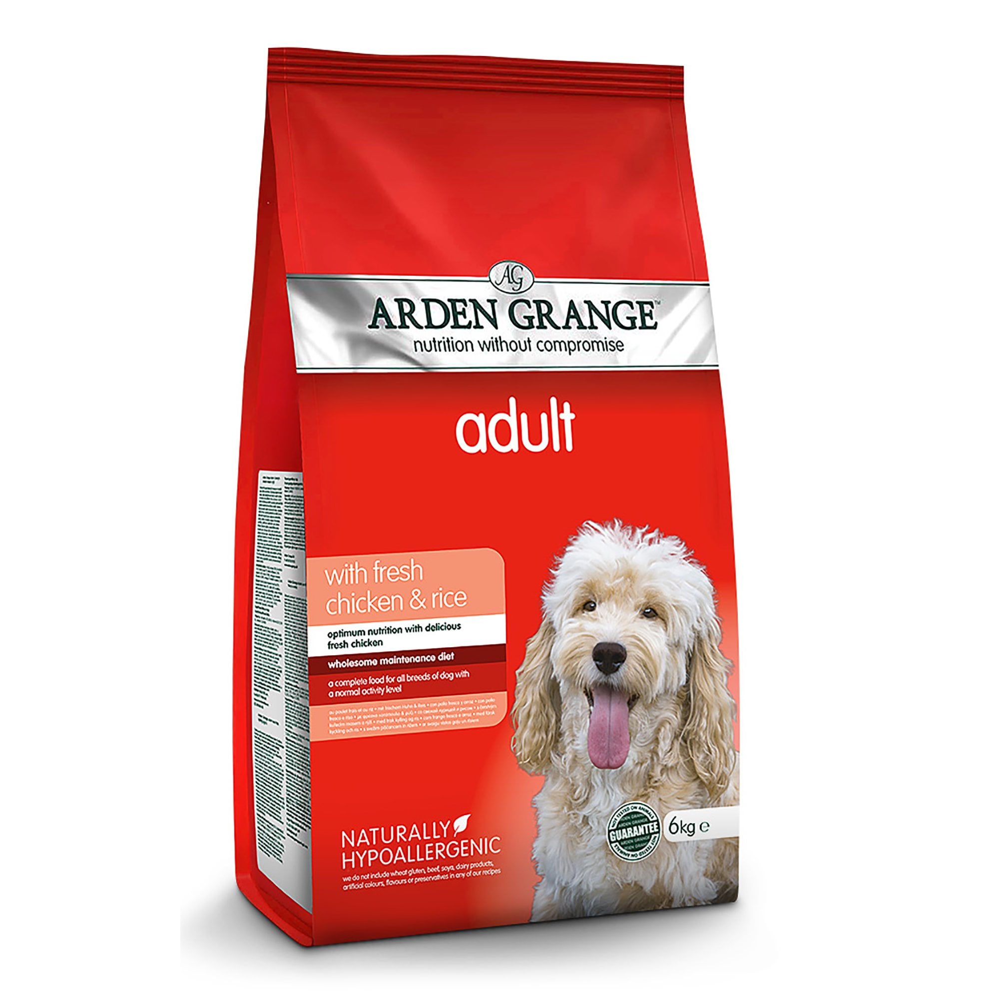 Adult With Fresh Chicken & Rice Dog Food 6kg