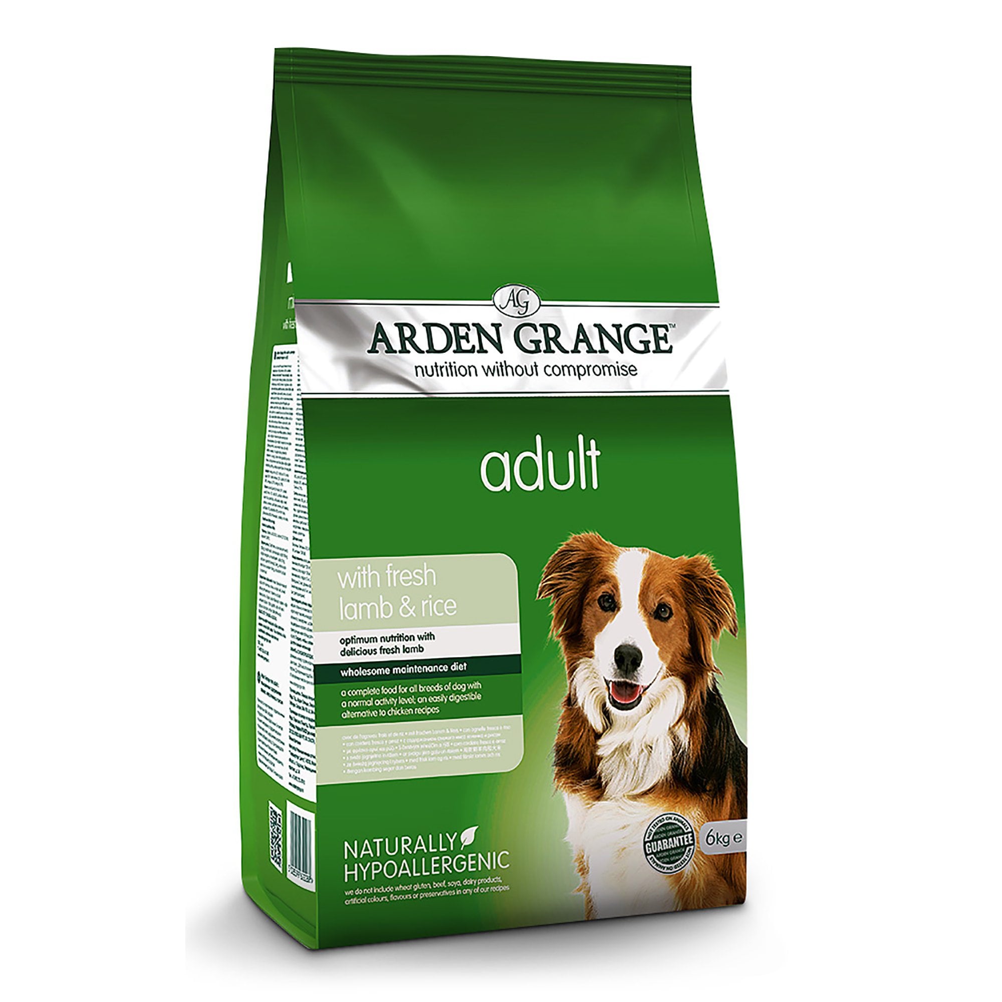 Adult Dog Food With Fresh Lamb & Rice 6kg
