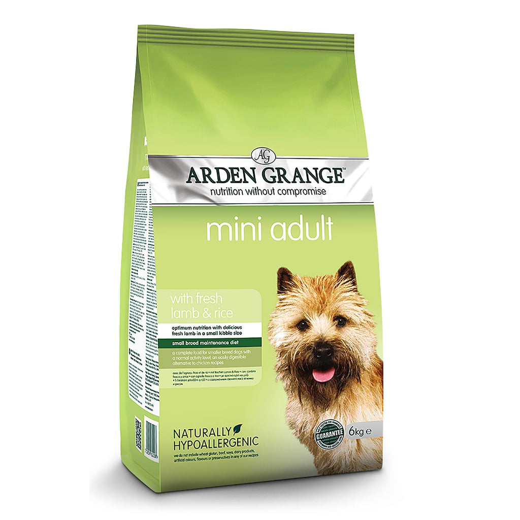 Arden Grange Mini Adult Dog Food With Fresh Lamb & Rice 6kg