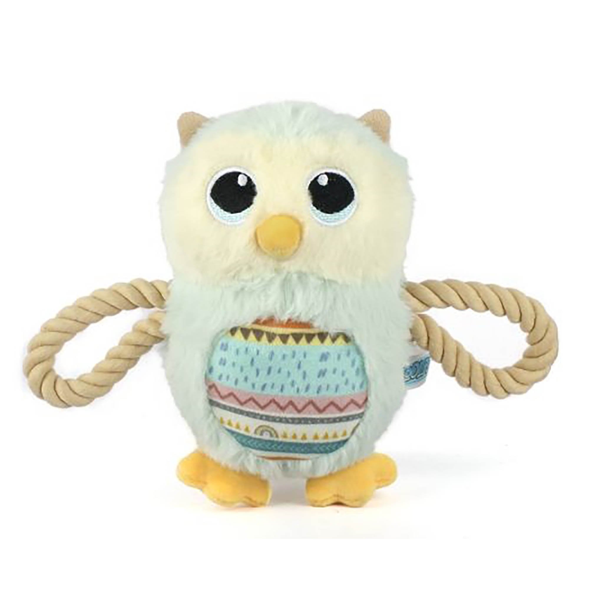 CoolPet Owl Rope Limbs Dog Toy