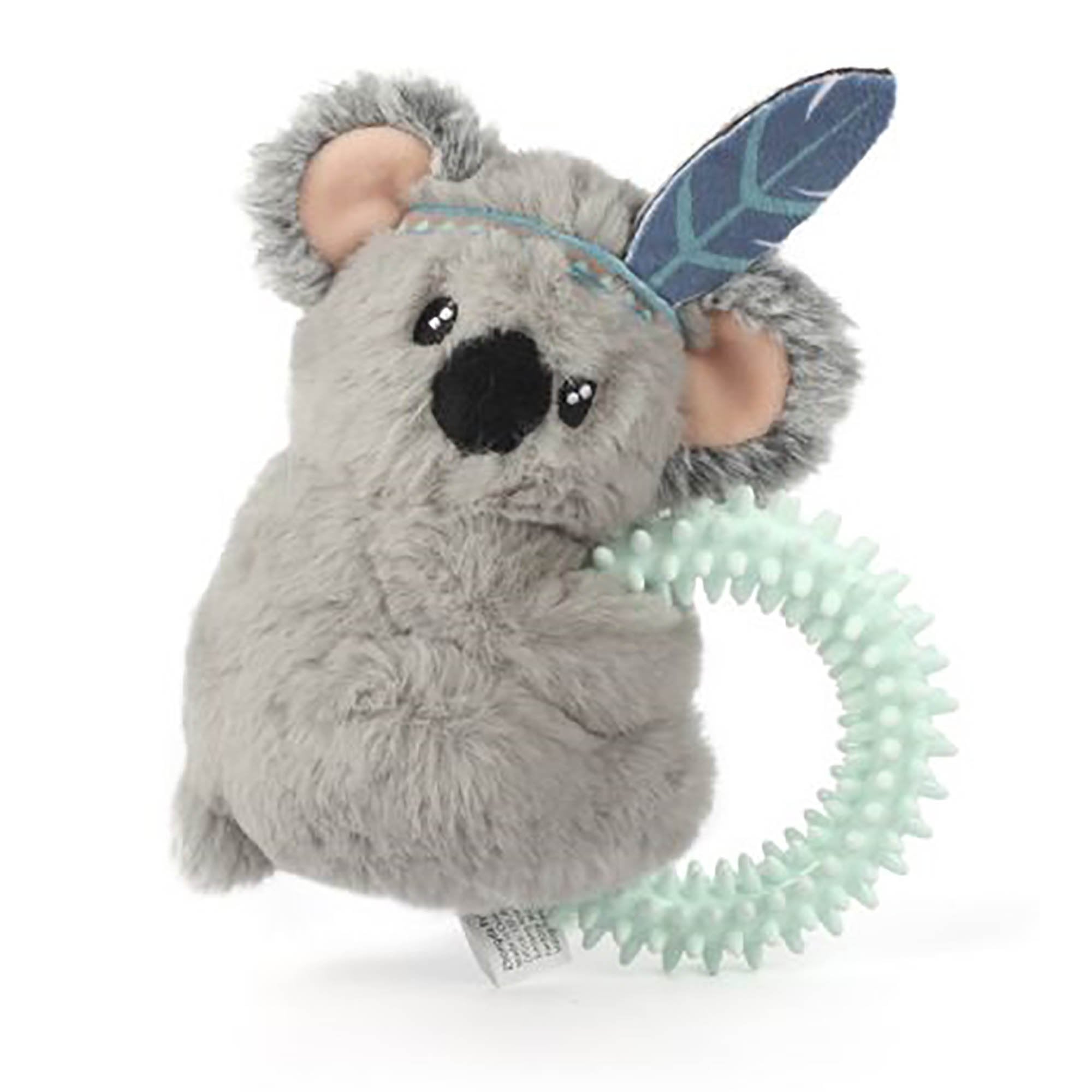 CoolPet Koala With Tpr Ring Dog Toy