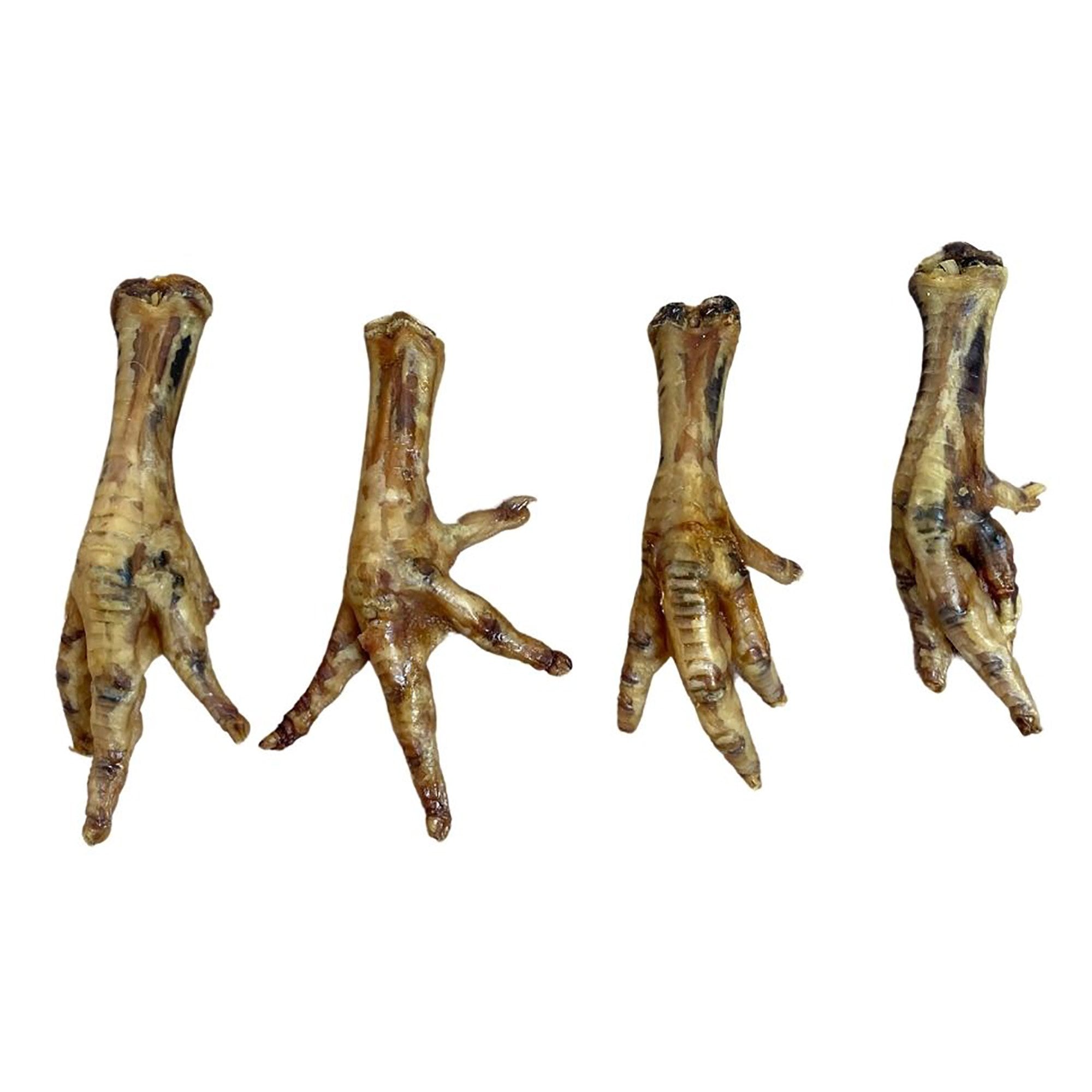 Natural Chicken Feet Dog Treats 1kg