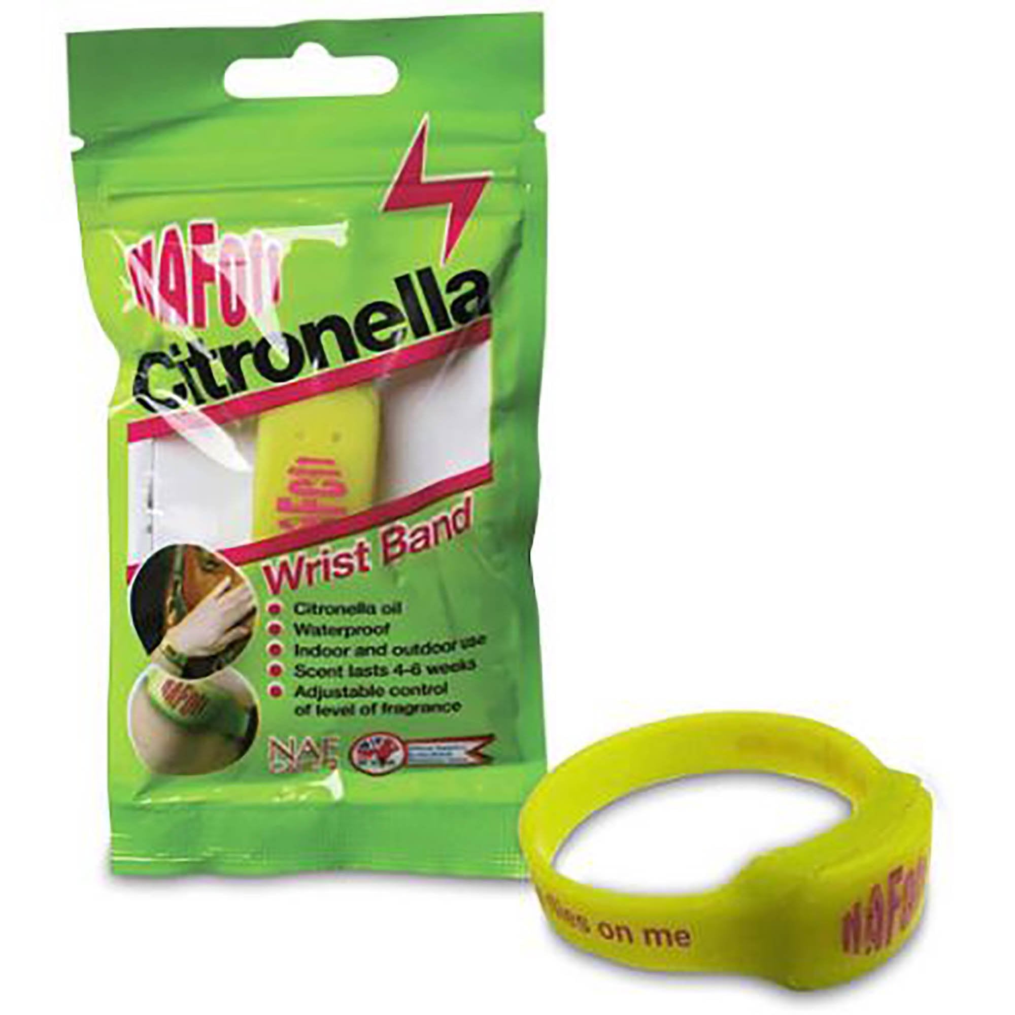 NAF (Natural Animal Feeds) Citronella Fly Repellent Wristband
