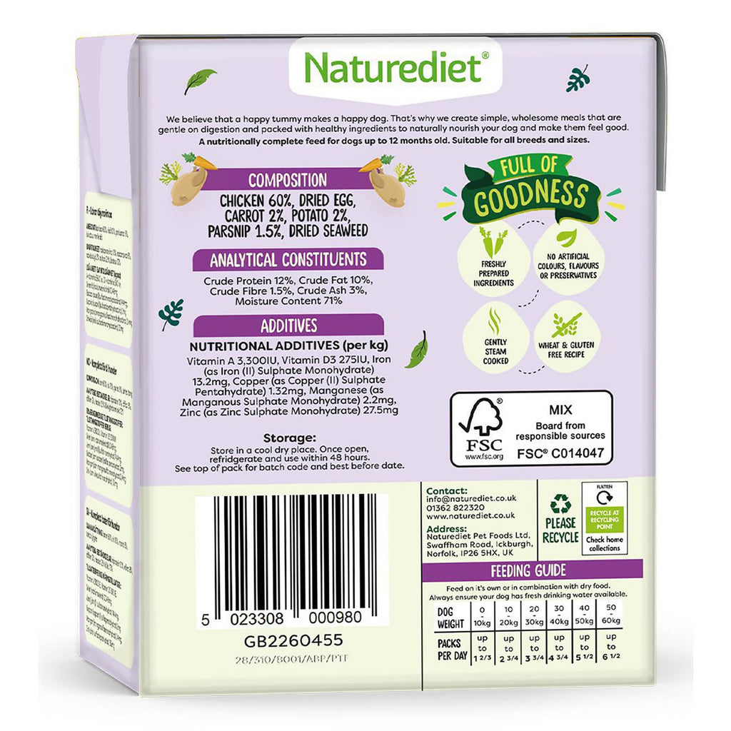 Feel Good Grain Free Puppy Chicken 18 x 390g