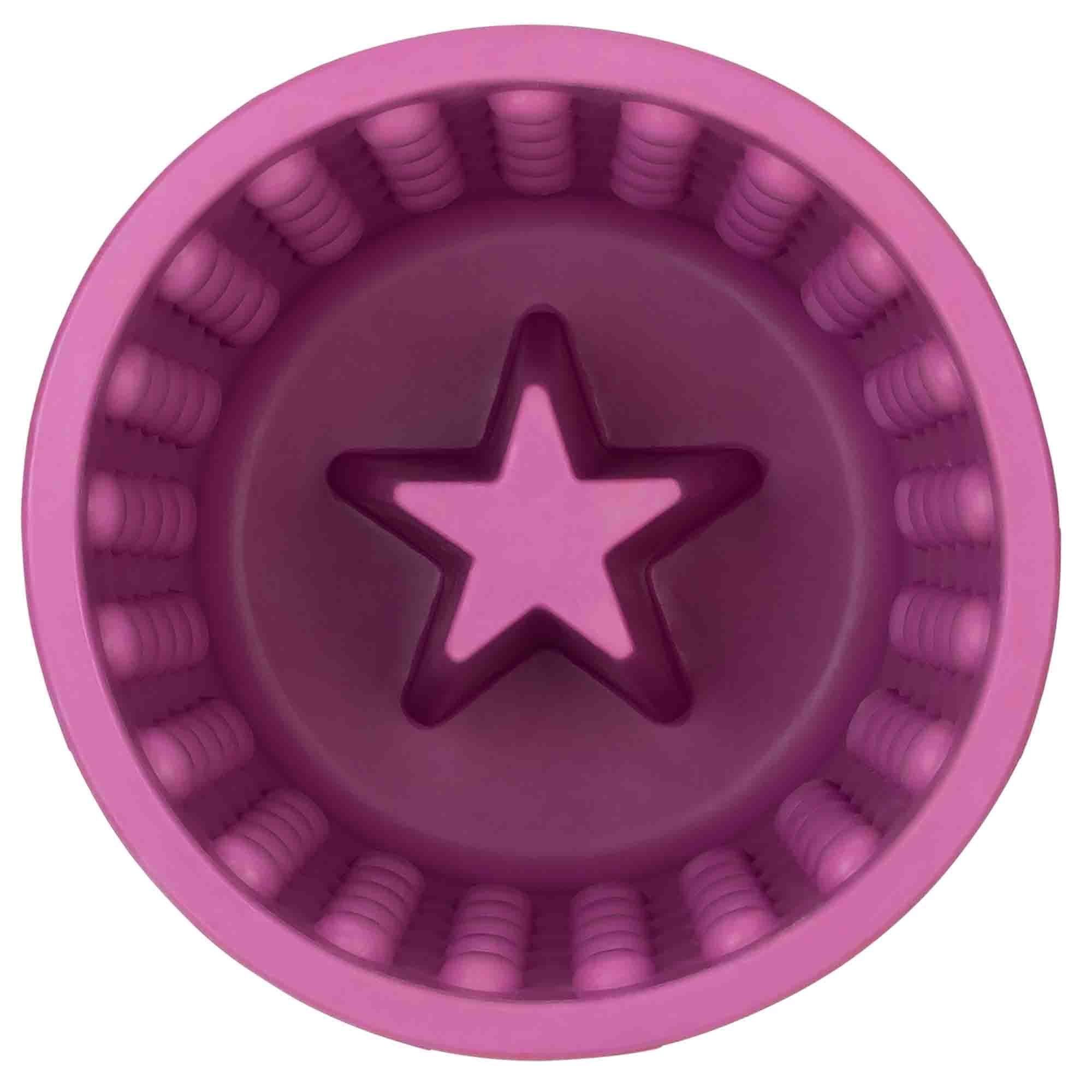 Yoggie Pot Dog Enrichment Bowl Purple