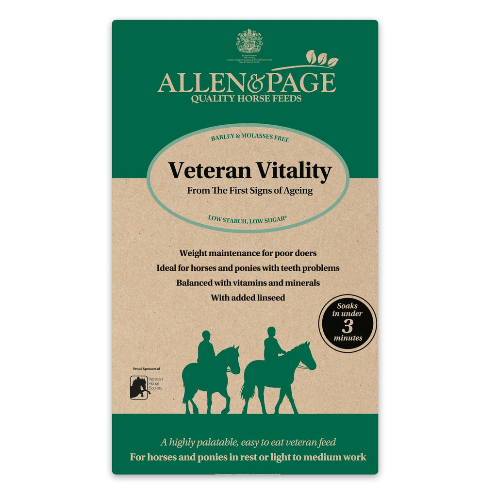 Veteran Vitality Horse Feed 20kg