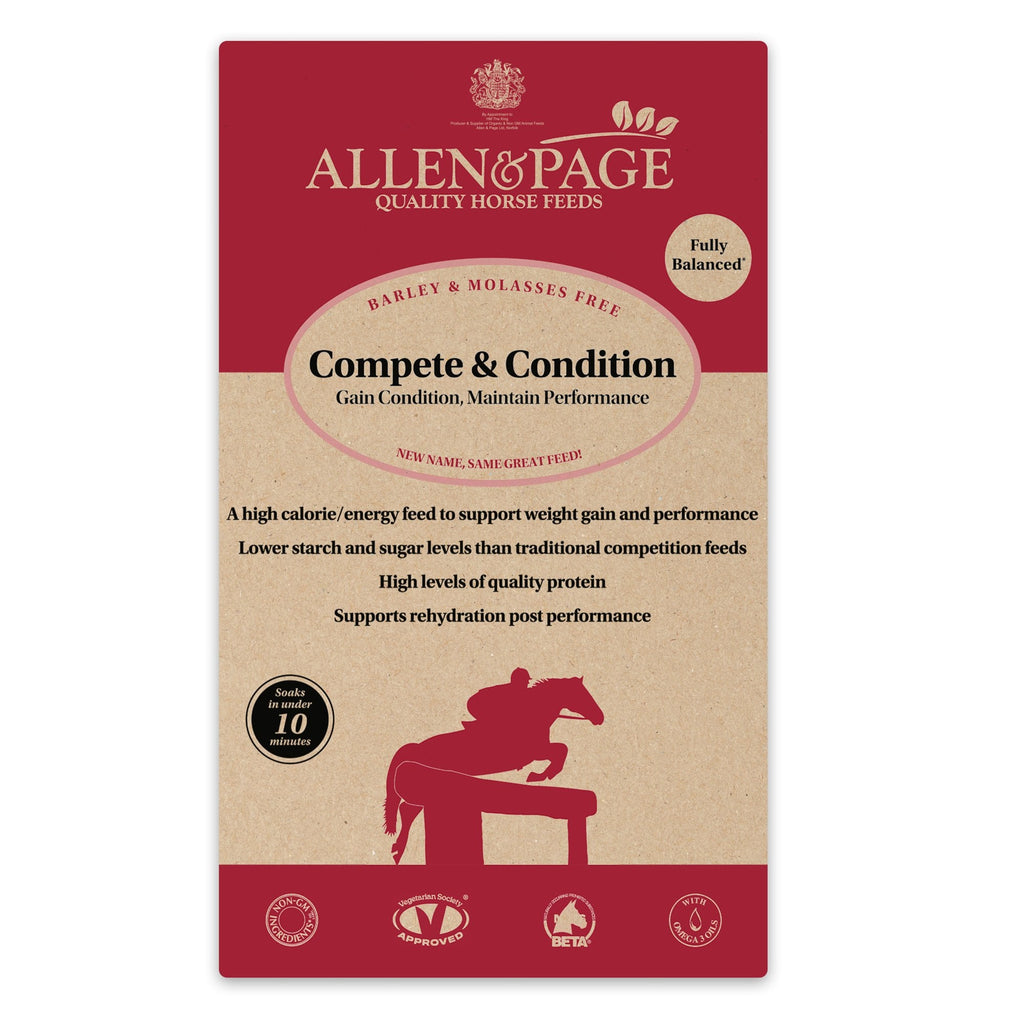 Allen & Page Compete & Condition Horse Feed 20kg