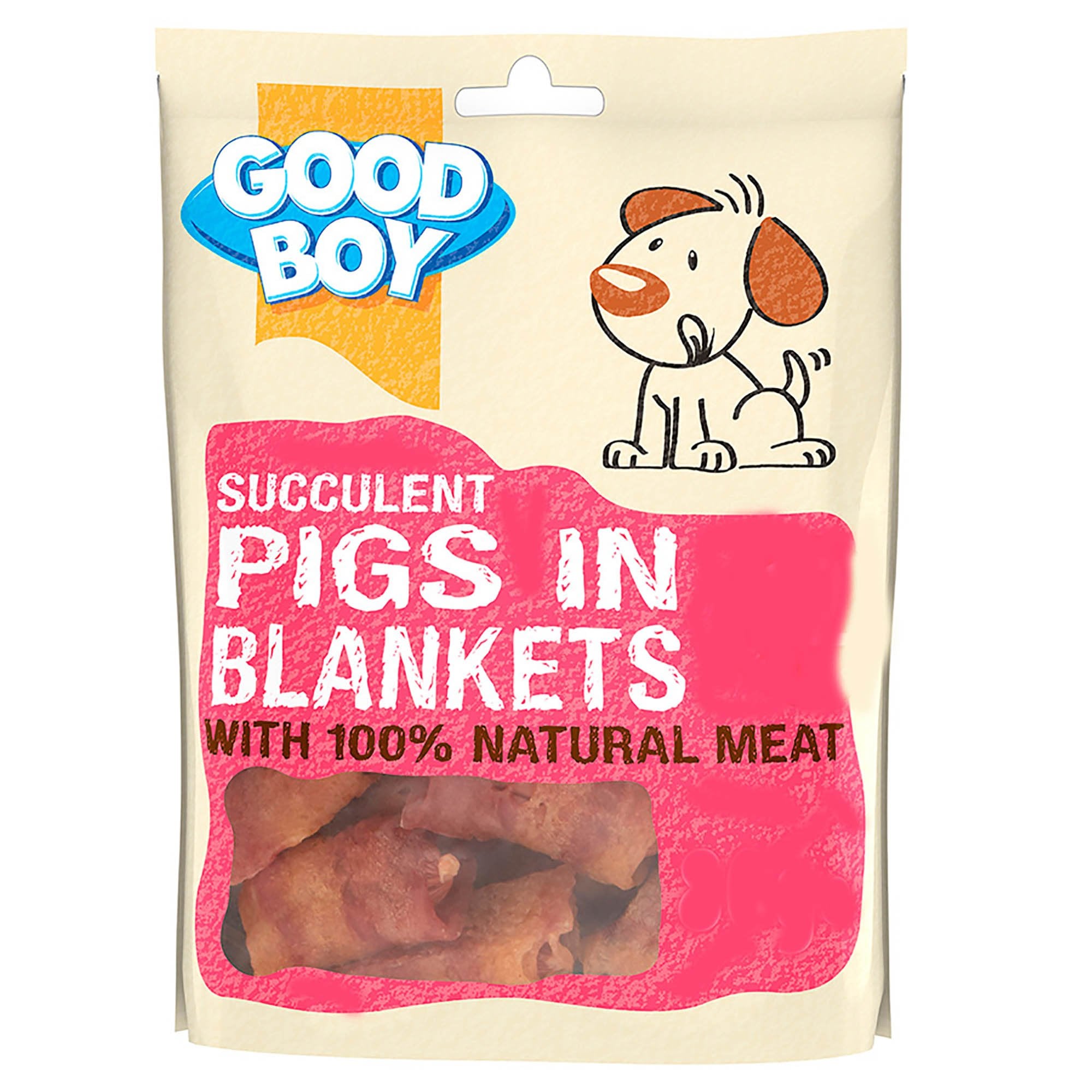 Armitage Good Boy Succulent Pigs In Blankets Dog Treats 80g