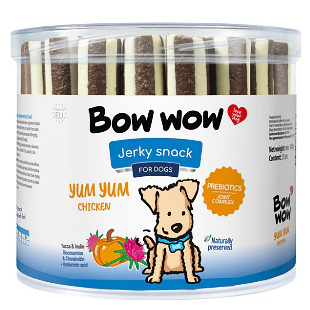 Bow Wow Yum Yums Chicken Sticks Dog Treats - 35 Tub