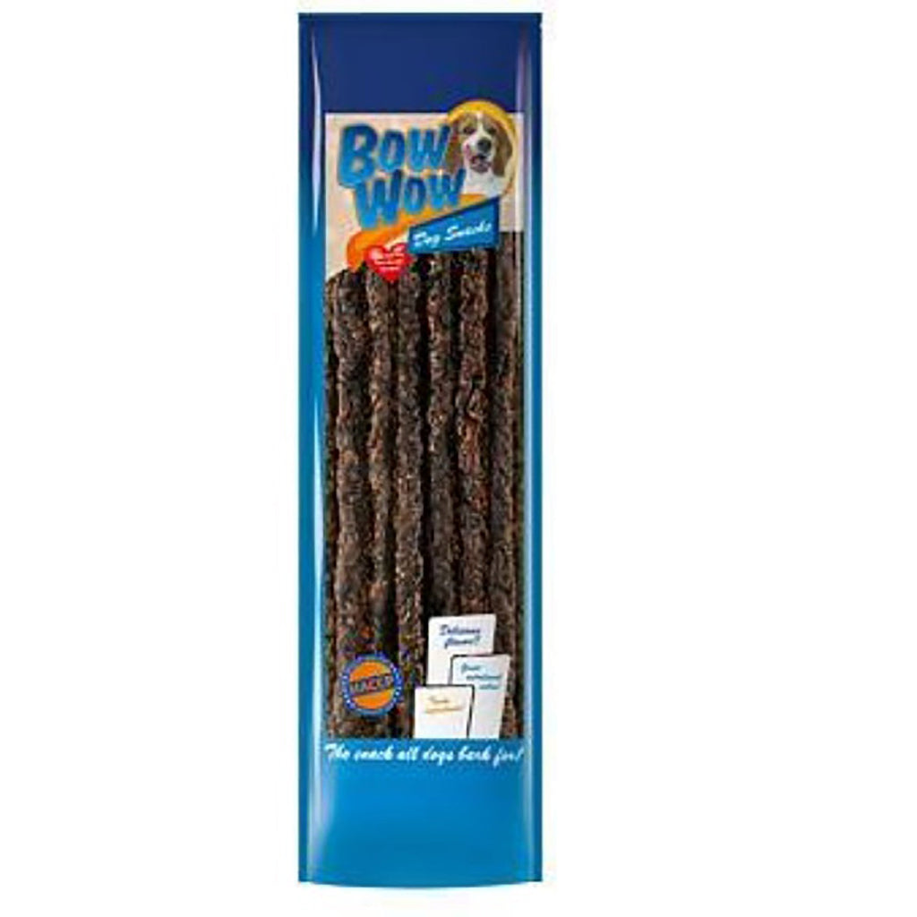 Bow Wow Goose Liver Sausage Sticks Dog Treats - 12 Pack