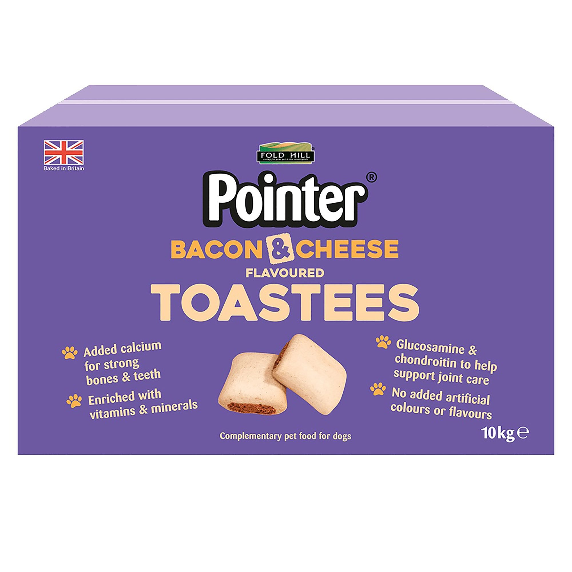 Bacon & Cheese Flavoured Toastiees Dog Biscuits 10kg