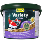 Pond Variety Sticks Fish Food 10 Litre Bucket
