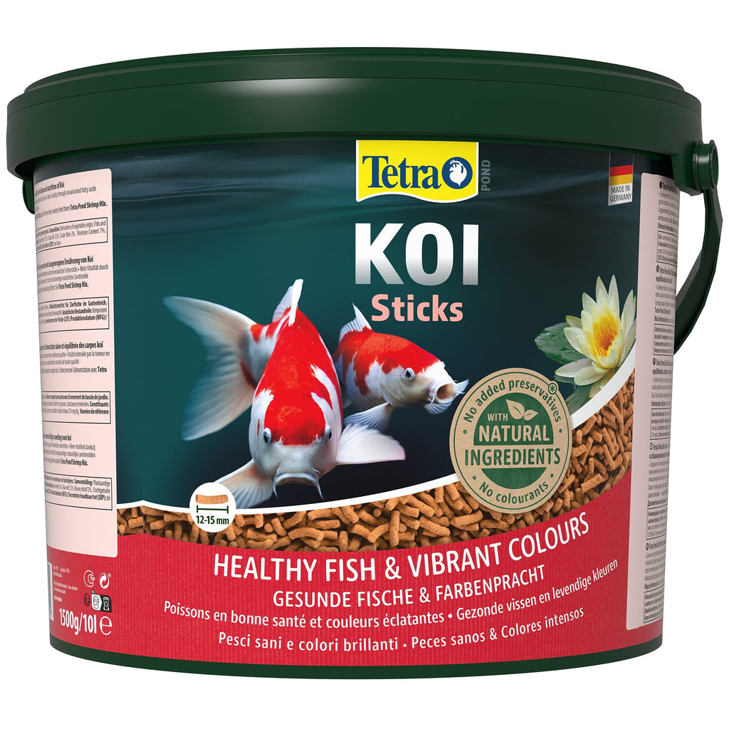 Tetra Pond Koi Sticks Fish Food 1.5kg Bucket