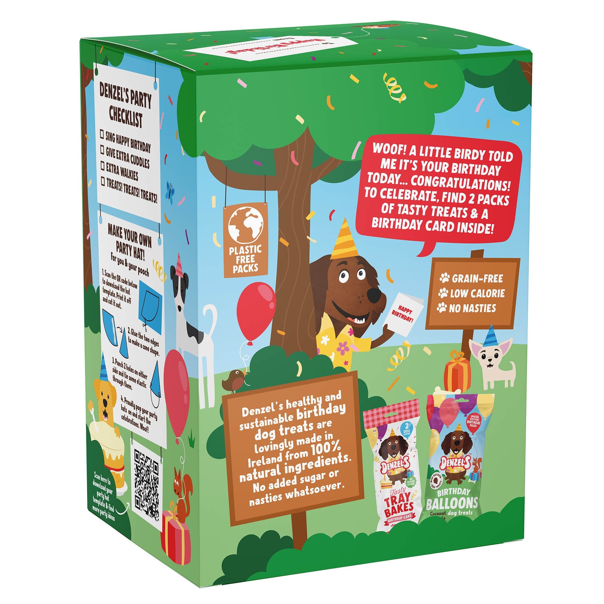 Denzel's Birthday Gift Box For Dogs