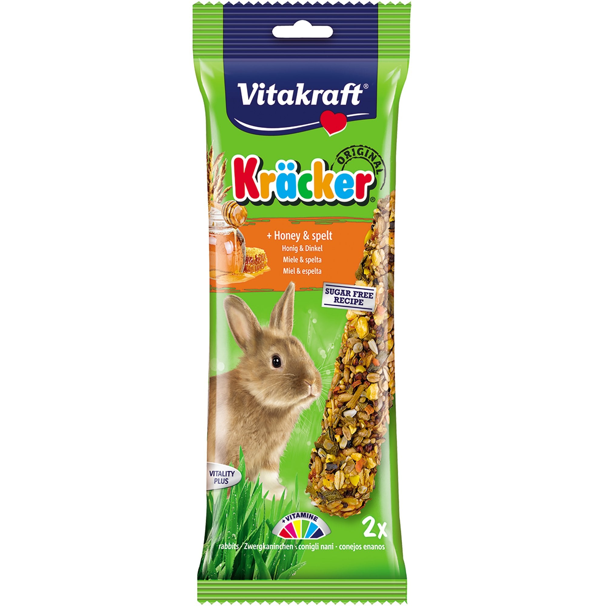 Rabbit Honey & Spelt Sticks 2pk 112g