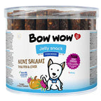 Bow Wow Meaty Salami Chicken & Liver Sticks Dog Snacks - 60 Tub