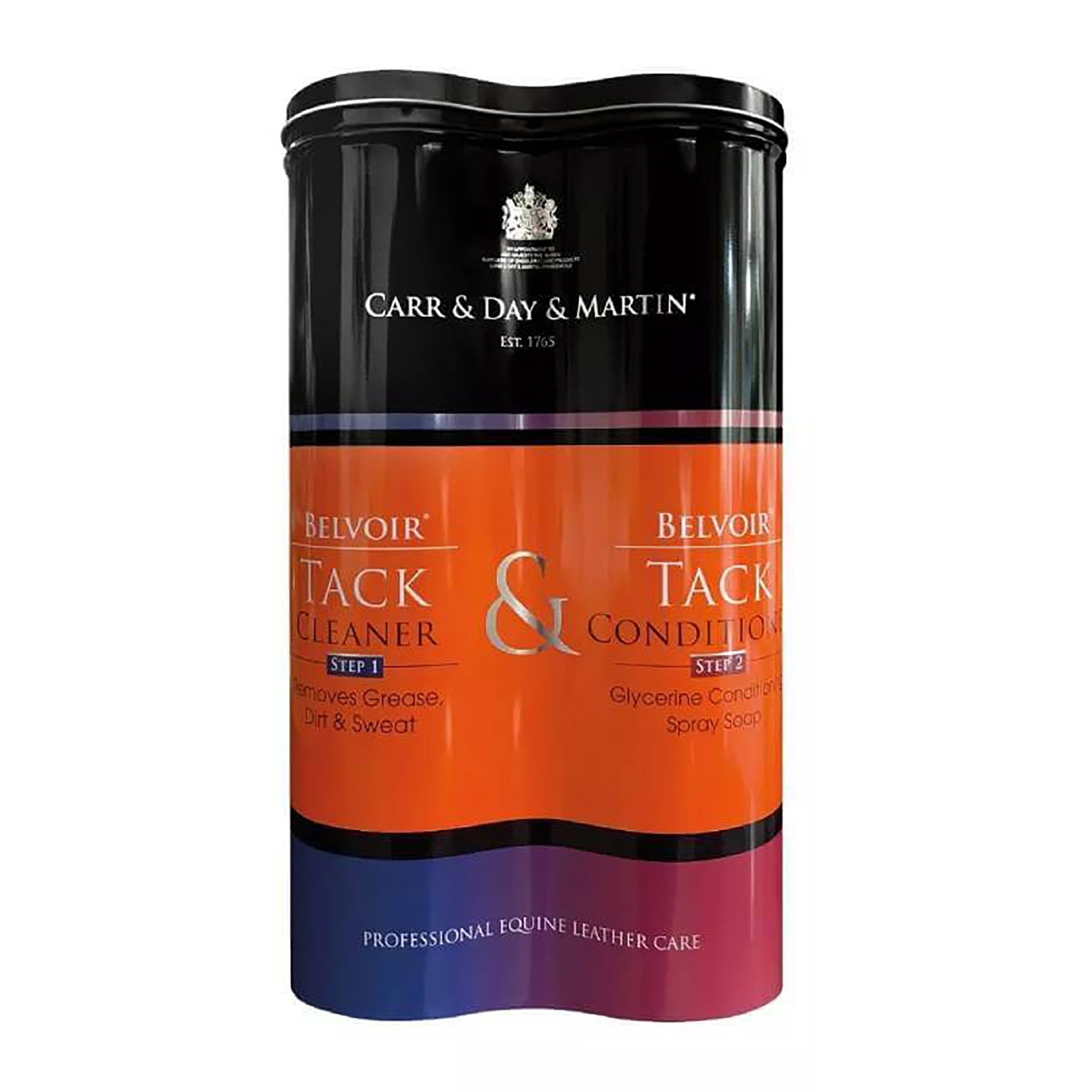 Belvoir Leather Care Tack Duo Tin 2 x 500ml